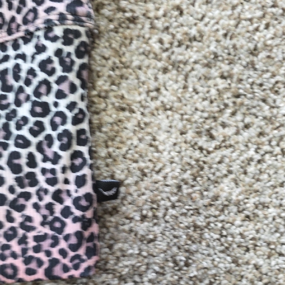 Jessica Simpson Pink and Black Animal Print Tank Top - Picture 5 of 5